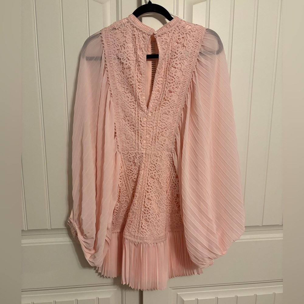 Karlie Blush Pink Lace Mini Dress NWT - Picture 6 of 9
